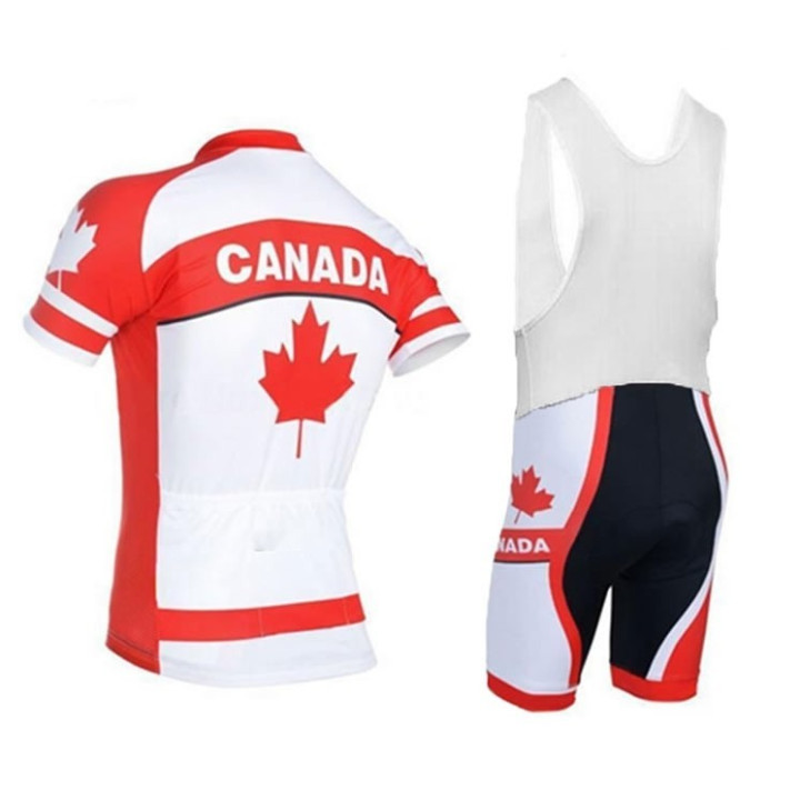 Conjunto corto de ciclismo Canada: comodidad y frescura para tus rutas