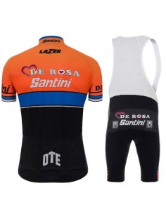 Conjunto corto de ciclismo De Rosa: comodidad y estilo para tus rutas 2