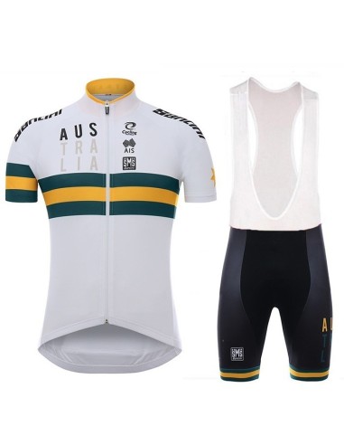 Conjunto de ciclismo corto Australia: comodidad y calidad para tus rutas