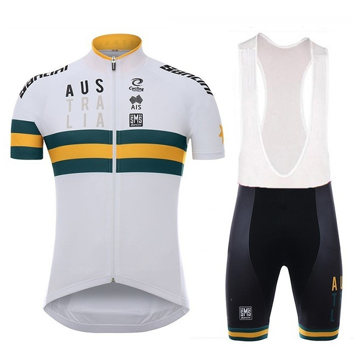 Conjunto de ciclismo corto Australia: comodidad y calidad para tus rutas