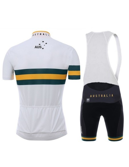 Conjunto de ciclismo corto Australia: comodidad y calidad para tus rutas