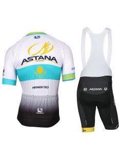 Conjunto corto de ciclismo Astana para un verano cómodo y fresco 2