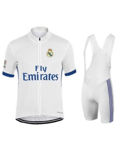 Equipación de ciclismo Real Madrid: comodidad y estilo para tus paseos