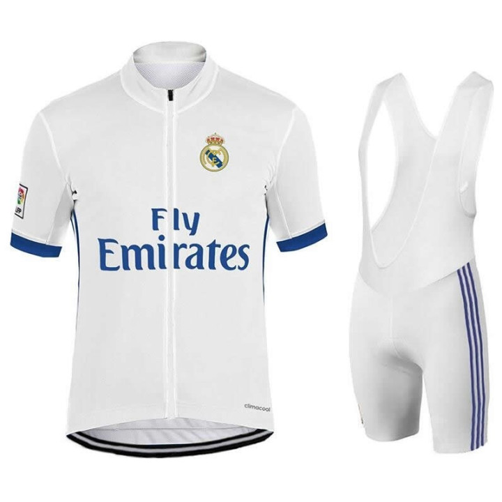 Equipación de ciclismo Real Madrid: comodidad y estilo para tus paseos