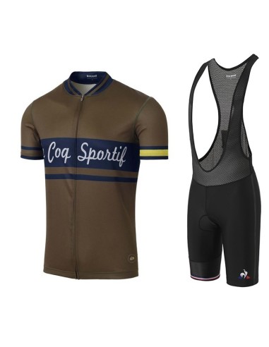 Conjunto de ciclismo corto Le Coq Sportif: comodidad y estilo para el verano