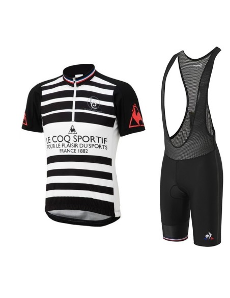 Conjunto de ciclismo corto Le Coq Sportif: comodidad y estilo para tus rutas