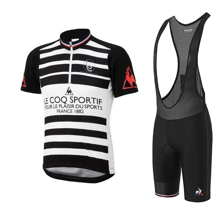 Conjunto de ciclismo corto Le Coq Sportif: comodidad y estilo para tus rutas