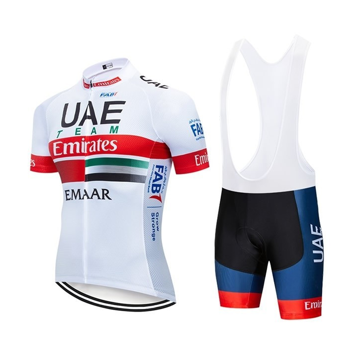 Conjunto Corto de Ciclismo UAE Team Emirates: Comodidad y Estilo para el Verano