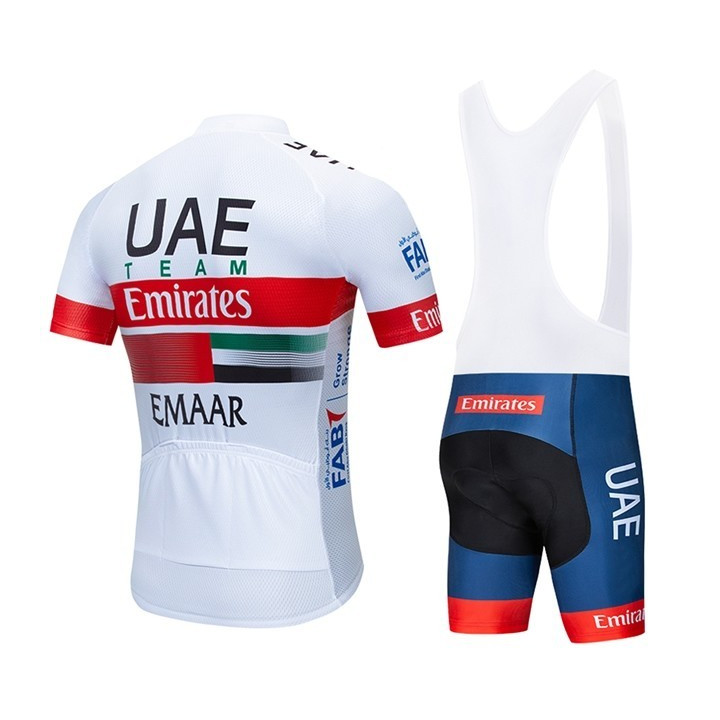 Conjunto Corto de Ciclismo UAE Team Emirates: Comodidad y Estilo para el Verano