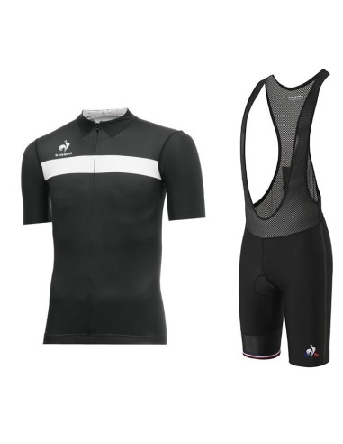 Conjunto de ciclismo corto Le Coq Sportif para el verano: comodidad y estilo en cada pedaleo