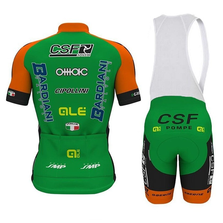 Conjunto corto de ciclismo Bardiani: comodidad y frescura para tus pedaleadas