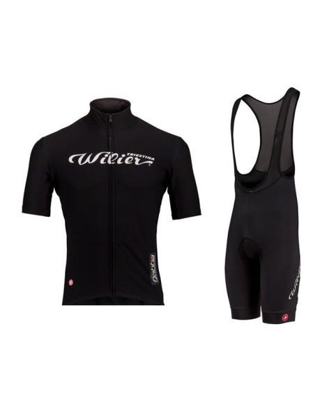 Conjunto de ciclismo corto Wilier: comodidad y frescura para tus paseos
