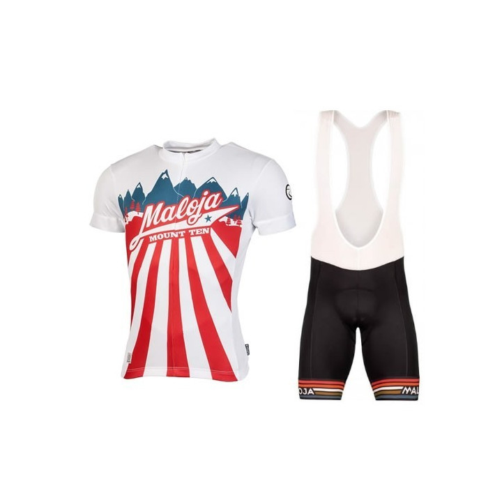 Conjunto de ciclismo Maloja: comodidad y estilo para tus paseos de verano