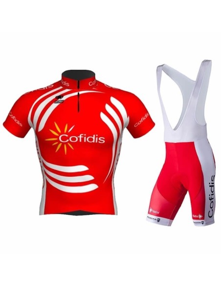 Conjunto Corto de Ciclismo Cofidis: Comodidad y Estilo para tus Rutas