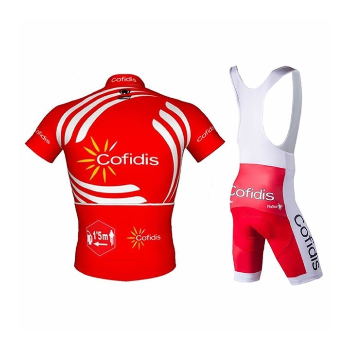 Conjunto Corto de Ciclismo Cofidis: Comodidad y Estilo para tus Rutas