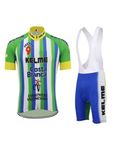 Conjunto corto de ciclismo Kelme: comodidad y frescura para tus rutas