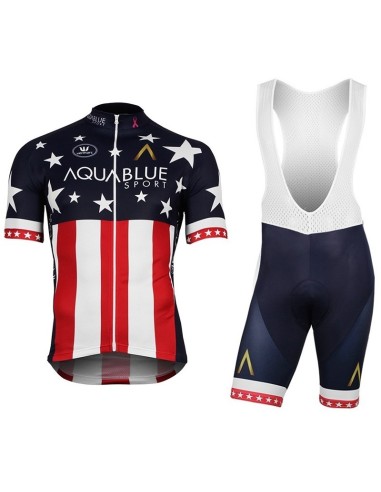 Conjunto de ciclismo Aqua Blue: comodidad y estilo para tus rutas