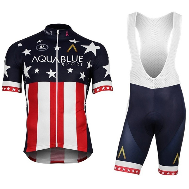 Conjunto de ciclismo Aqua Blue: comodidad y estilo para tus rutas