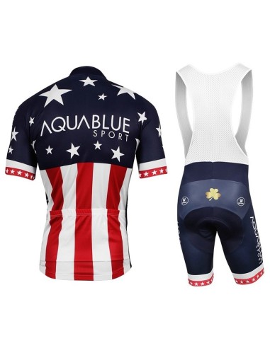 Conjunto de ciclismo Aqua Blue: comodidad y estilo para tus rutas