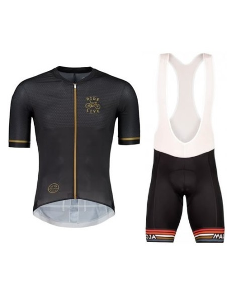 Conjunto corto de ciclismo Maloja: comodidad y frescura para tus paseos