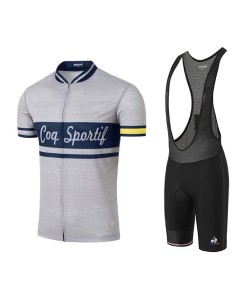 Conjunto de ciclismo corto Le Coq Sportif: comodidad y estilo para tus paseos