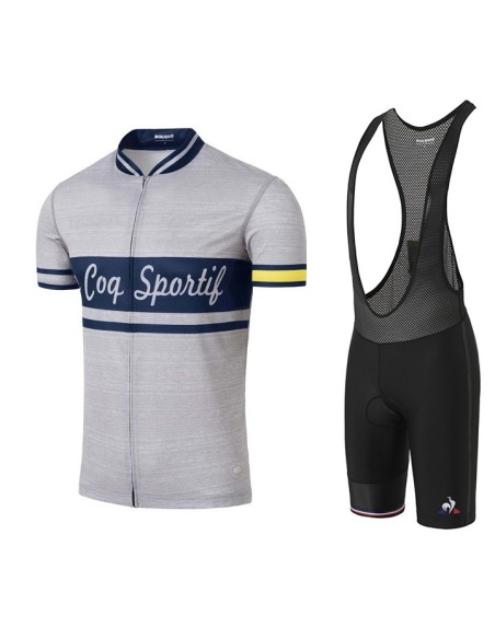 Conjunto de ciclismo corto Le Coq Sportif: comodidad y estilo para tus paseos