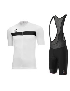 Conjunto de ciclismo corto Le Coq Sportif: comodidad y estilo para tus rutas