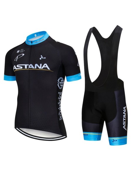 Conjunto Corto de Ciclismo Astana: Comodidad y Estilo para el Verano