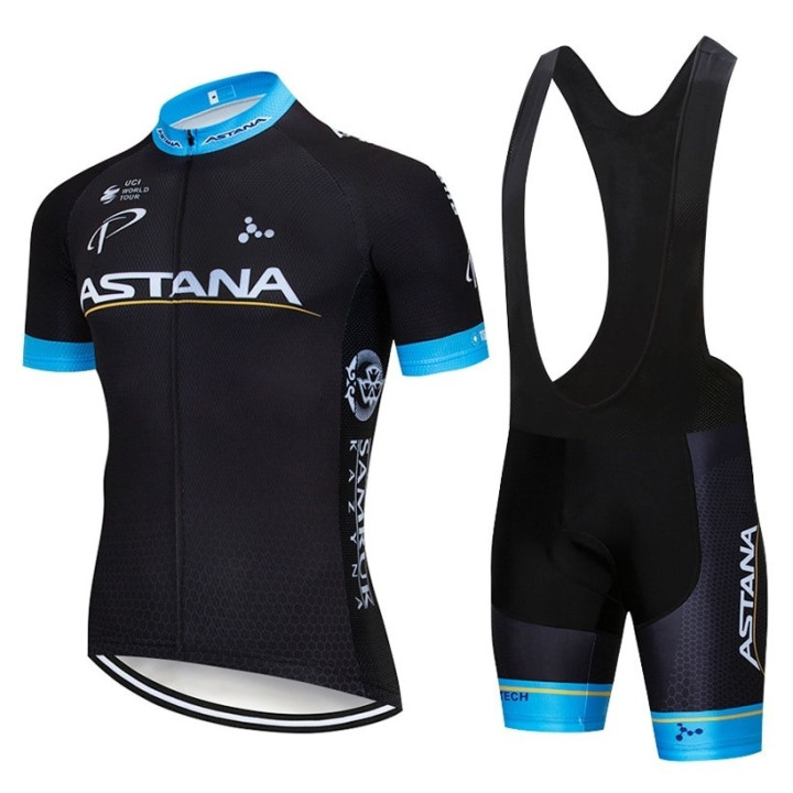 Conjunto Corto de Ciclismo Astana: Comodidad y Estilo para el Verano