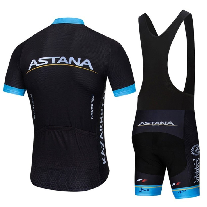 Conjunto Corto de Ciclismo Astana: Comodidad y Estilo para el Verano