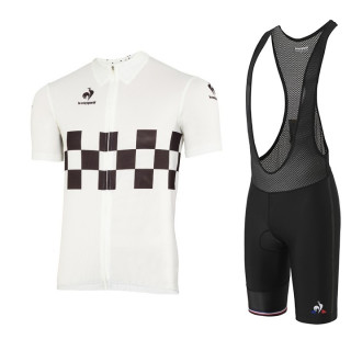 Conjunto de ciclismo corto Le Coq Sportif: comodidad y frescura para tus paseos