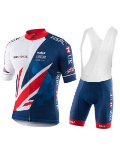 Conjunto de ciclismo Gran Bretaña: comodidad y estilo para tus rutas