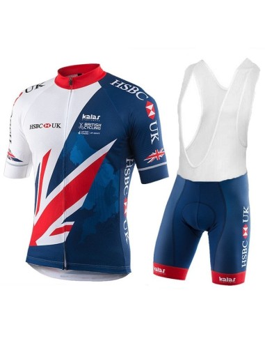 Conjunto de ciclismo Gran Bretaña: comodidad y estilo para tus rutas