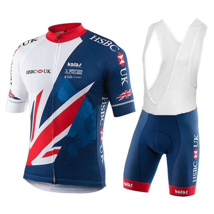 Conjunto de ciclismo Gran Bretaña: comodidad y estilo para tus rutas