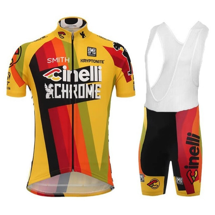 Conjunto de ciclismo Cinelli: comodidad y frescura para tus paseos