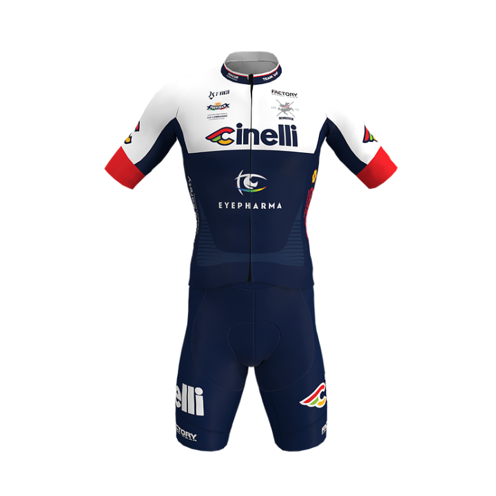 Conjunto de ciclismo Cinelli: comodidad y frescura para tus rutas de verano