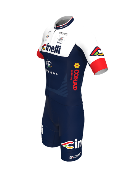 Conjunto de ciclismo Cinelli: comodidad y frescura para tus rutas de verano