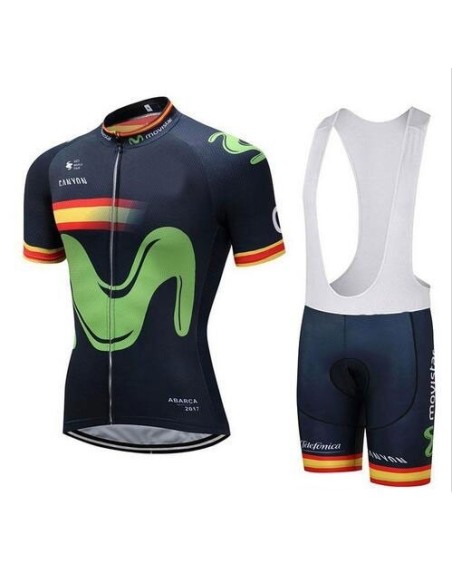 Conjunto de ciclismo Movistar: comodidad y estilo para tus rutas