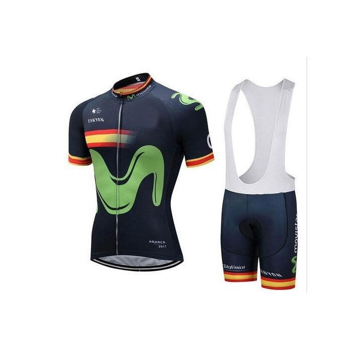 Conjunto de ciclismo Movistar: comodidad y estilo para tus rutas