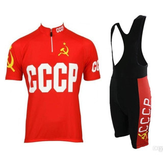 Conjunto corto de ciclismo CCCP: comodidad y estilo para tus paseos de verano