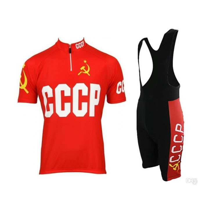 Conjunto corto de ciclismo CCCP: comodidad y estilo para tus paseos de verano