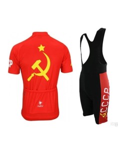 Conjunto corto de ciclismo CCCP: comodidad y estilo para tus paseos de verano 2