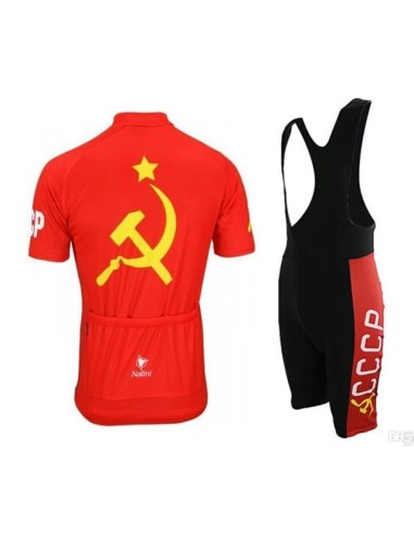 Conjunto corto de ciclismo CCCP: comodidad y estilo para tus paseos de verano