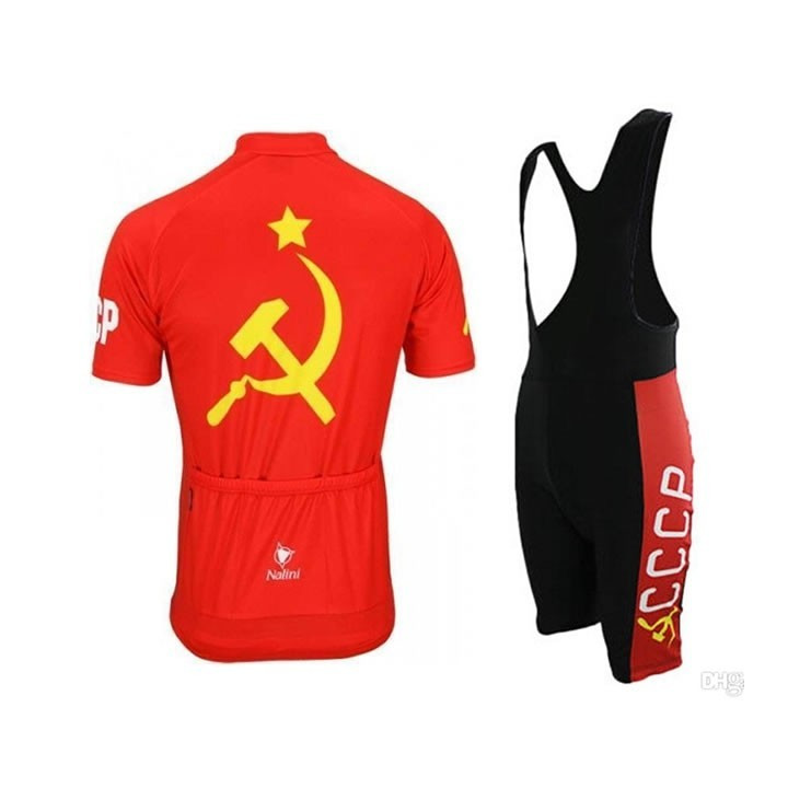 Conjunto corto de ciclismo CCCP: comodidad y estilo para tus paseos de verano