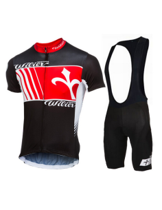 Conjunto corto de ciclismo Wilier para un verano fresco y cómodo
