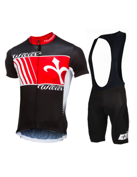 Conjunto corto de ciclismo Wilier para un verano fresco y cómodo