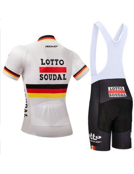 Conjunto corto de ciclismo Lotto: comodidad y calidad para tus rutas