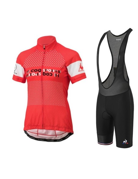 Conjunto de ciclismo corto Le Coq Sportif: comodidad y estilo para tus paseos