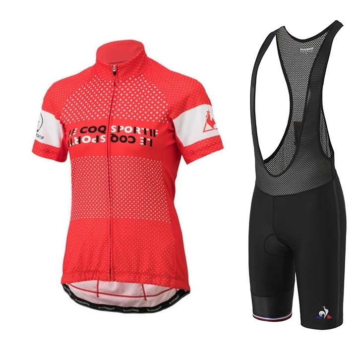 Conjunto de ciclismo corto Le Coq Sportif: comodidad y estilo para tus paseos