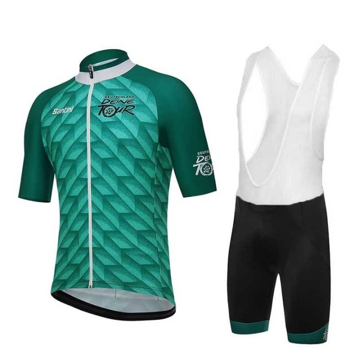 Conjunto corto de ciclismo Santini: comodidad y estilo para tus rutas